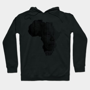 Sculpture in Shape of Africa Hoodie